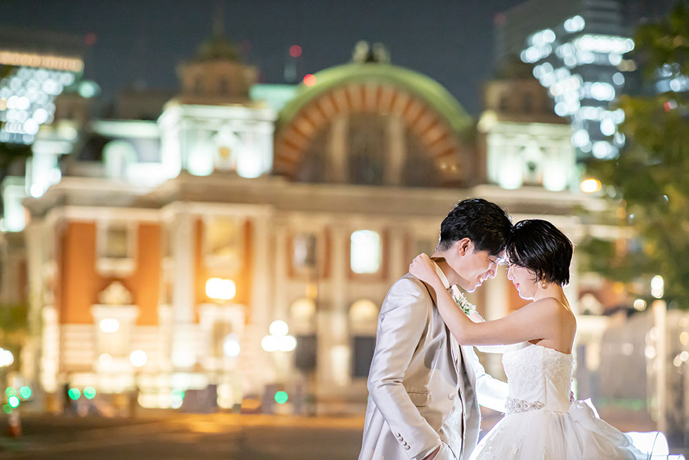 洋装ロケーションフォト