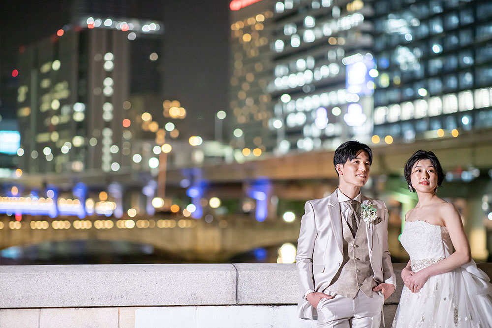 洋装ロケーションフォト