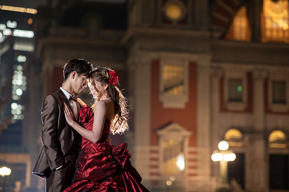 洋装ロケーションフォト